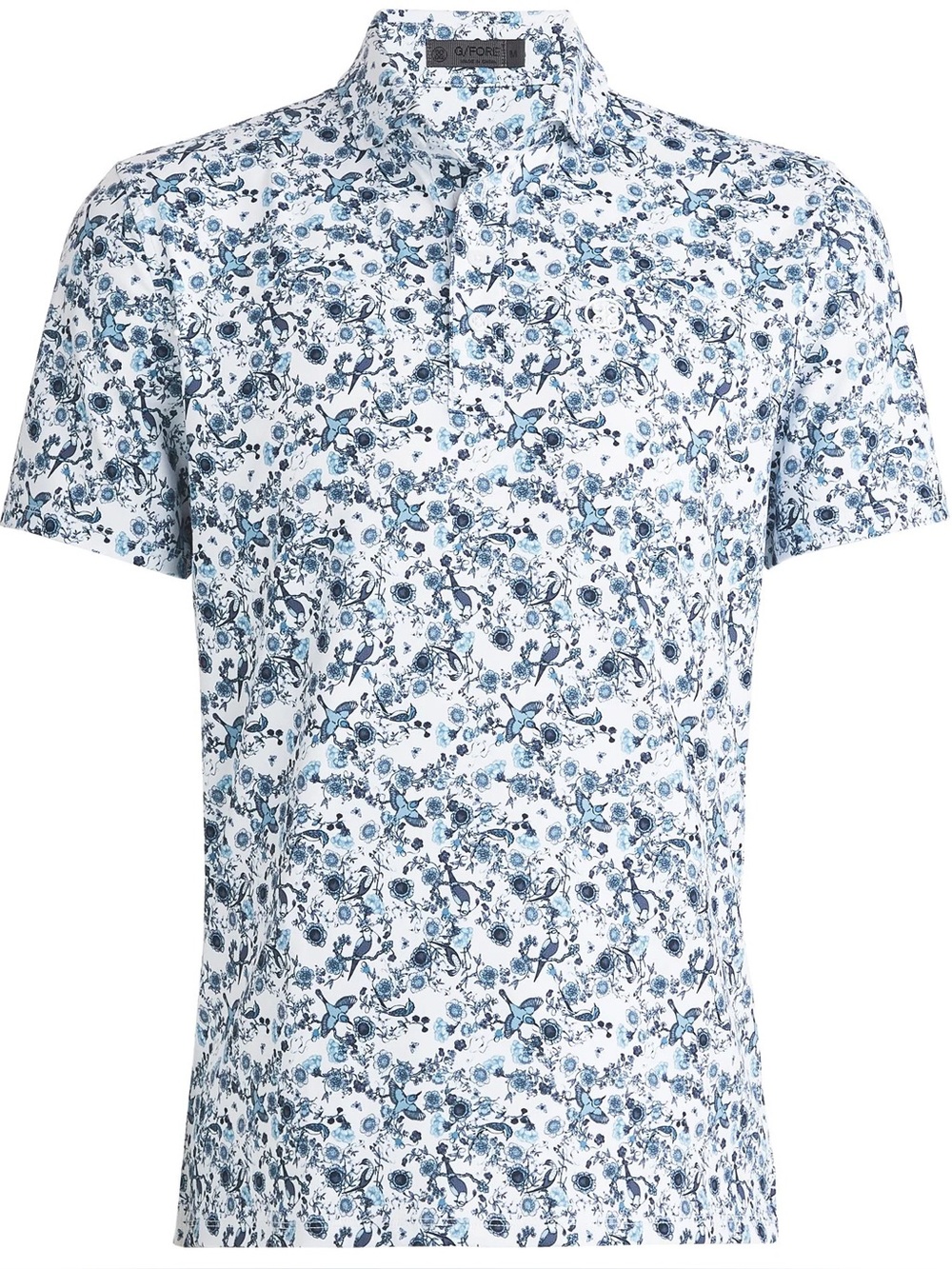 G/FORE XL Botanical Garden Tech Jersey Golf Short Sleeve Casual Performance Polo